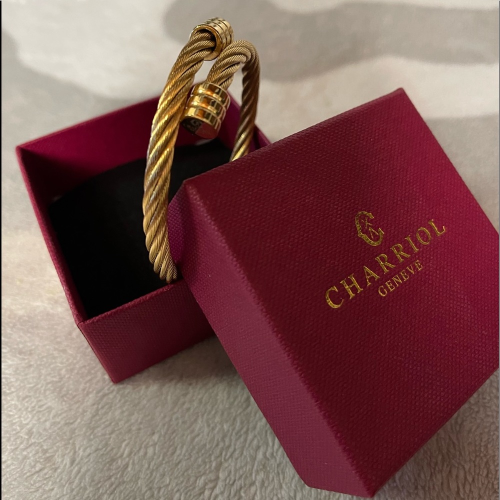 Gold Bangle - image 1